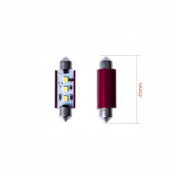 EPLP04 ΛΑΜΠΑ C10W 42MM 3SMD 2835 SAMSUNG LED CANBUS - 1 ΤΕΜ
