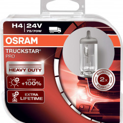 H4 24V 75/75W TruckStar Pro+100% Heavy Duty 2τεμ. OSRAM