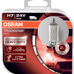 H7 24V 70W TruckStar Pro+100% Heavy Duty 2τεμ. OSRAM