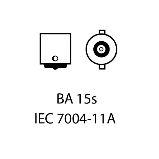 EPL144  ΛΑΜΠΑ LED P21W 1156 30SMD 4014 CANBUS (12 / 24 V) - 2TEM