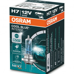 OSRAM H7 12V 55W PX26d Cool Blue INTENSE NextGeneration 5000K + 100% Περισσότερο Φως (64210CBN) 1τμχ