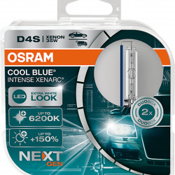 OSRAM D4S 12V + 24V 35W P32d-5 XENARC COOL BLUE INTENSE NextGen. 6200K + 150% Περισσότερο Φως 6200K (66440CBN-HCB) 2τμχ