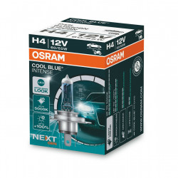 OSRAM H4 12V 60 / 55W P43t Cool Blue INTENSE NextGeneration 5000K + 100% Περισσότερο Φως (64193CBN) 1τμχ