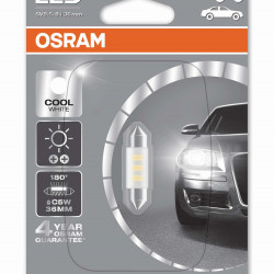 Osram Led Cool White C5W 0,5 W 12V SV8.5-8 Festoon 36mm 6436CW-01B